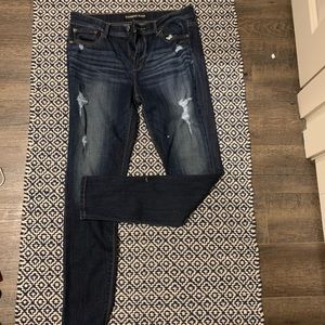 Express mid rise legging jeans!!
